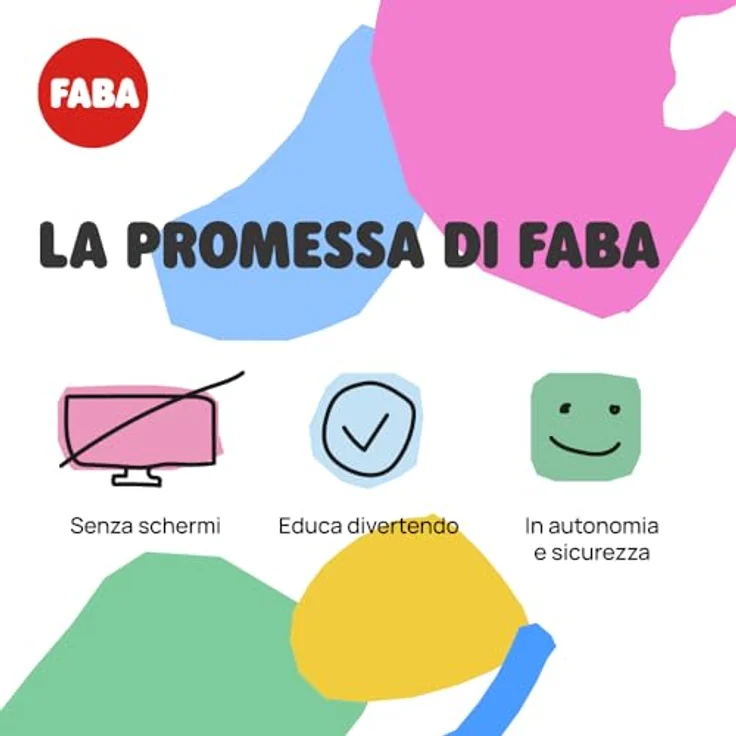 FABA-Geschichtenerzähler – Audio-Box mit Klangfigur Ele, der Elefant“ – Lernspielzeug, italienische Version, für Kinder von 0 bis 6 Jahren – Bild 5