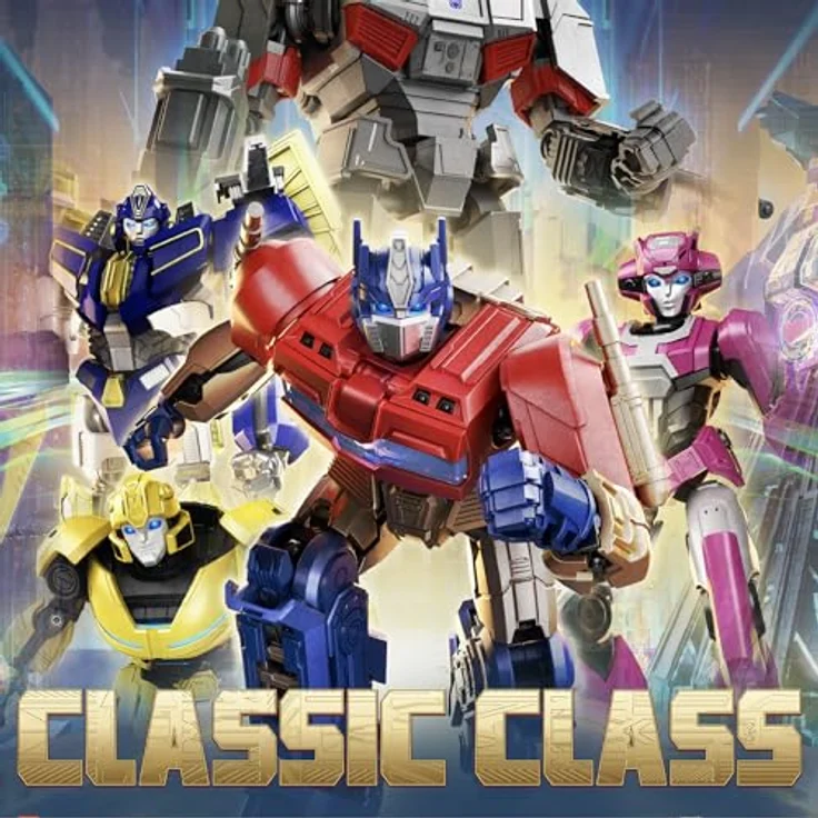 Blokees Transformers Classic Class 14 Sentinel Prime, baubare Sammelfigur mit posierbaren Funktionen und Panzer-LKW-Modus – Bild 8