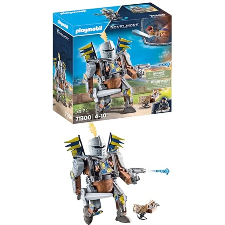 PLAYMOBIL Kampfroboter 71300, Playmobil Novelmore - ausgeklügelte Erfindung für den Guardian-Wettkampf – Bild 1