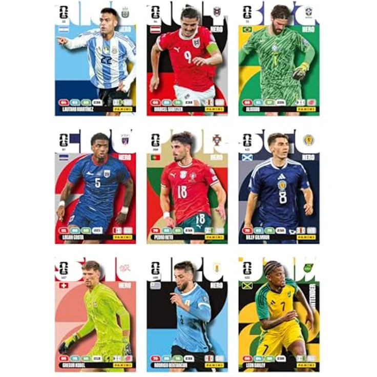 Panini 2026 FIFA World Cup Adrenalyn XL Display, Sammelkarten Box mit 50 Booster Packs – Bild 5