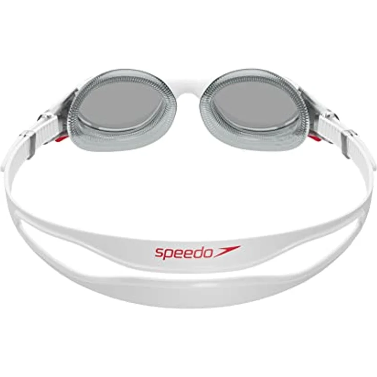 Speedo Unisex Erwachsene Biofuse 2.0 Schwimmbrille, Weiß, Einheitsgröße – Bild 3