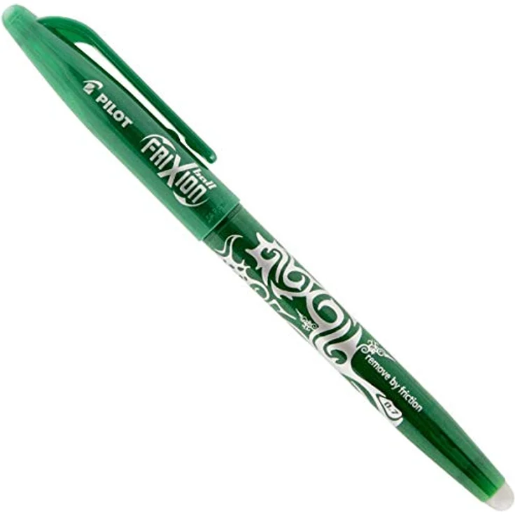 Pilot Cf12 Frixion Kugelschreiber 0.7 mm, löschbare Tinte, grün, 12er Pack – Bild 1