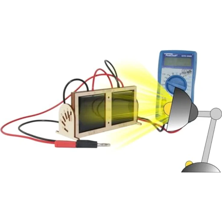 Sol Expert Schüler Experimentierset, inkl. digitalem Multimeter für Solarenergie-Tests, Lehrplan 2020 konform – Bild 5