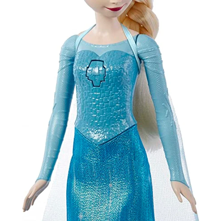 Disney Frozen - ELSA Im Morgengrauen werde ich auftauchen, Puppe mit besonderem Aussehen, singen Im Morgengrauen werde ich aufstehen aus dem Film, Spielzeug für Kinder 3+ Jahre alt, HMG33 – Bild 5