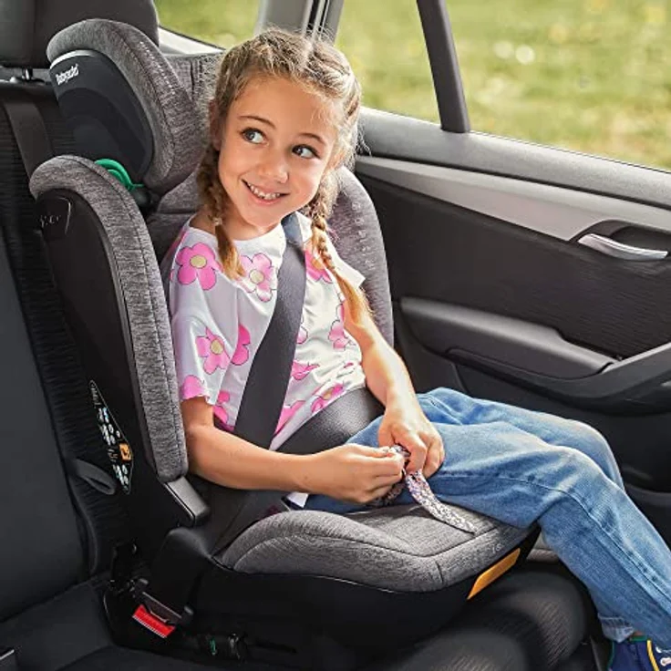Babyauto Capax Autositz i-size, mit Isofix, 15 bis 36 kg, verstellbare Kopfstütze für 4 bis 12 Jahre – Bild 6