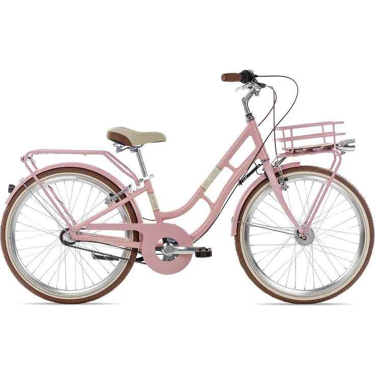 Maxim Kinderfahrrad La Vita 3 24, 3 Gang Shimano Nexus 3 Rücktritt Schaltwerk, 24 Zoll violett/rosa
