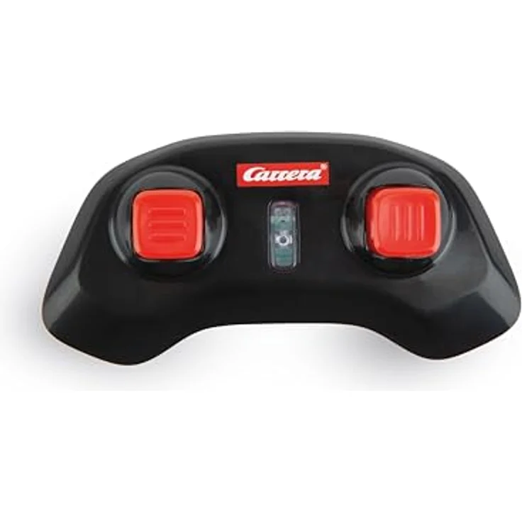 Carrera RC Fahrzeug Bundesliga Soccer Set, Spielfeld mit 2 Mini-RC-Autos in Schwarz und Grau, inklusive Tore, Ball, Sticker & Banden, für Kinder ab 6 Jahren – Bild 4