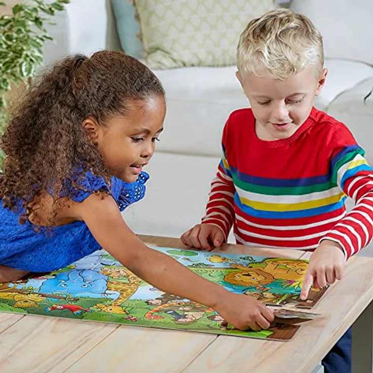 Orchard Toys Who's in The Jungle? Puzzle, 25-teiliges Dschungel-Puzzle für Kinder ab 3 Jahren, inkl. Poster und Lernanleitung – Bild 2