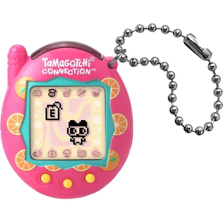 Bandai Tamagotchi Connection Citrus, Virtuelles Haustier mit interaktiver Vernetzung und Geschenke-Austausch