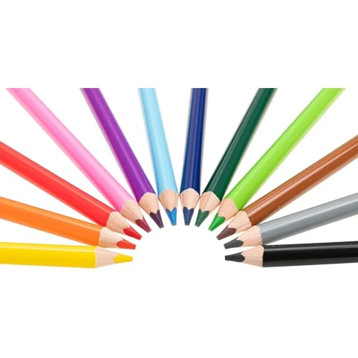 Betzold Buntstift 144 dicke Dreikantstifte, 17,5 cm lang, robuste Mine, in umweltfreundlicher Holzbox für Kinder – Bild 9