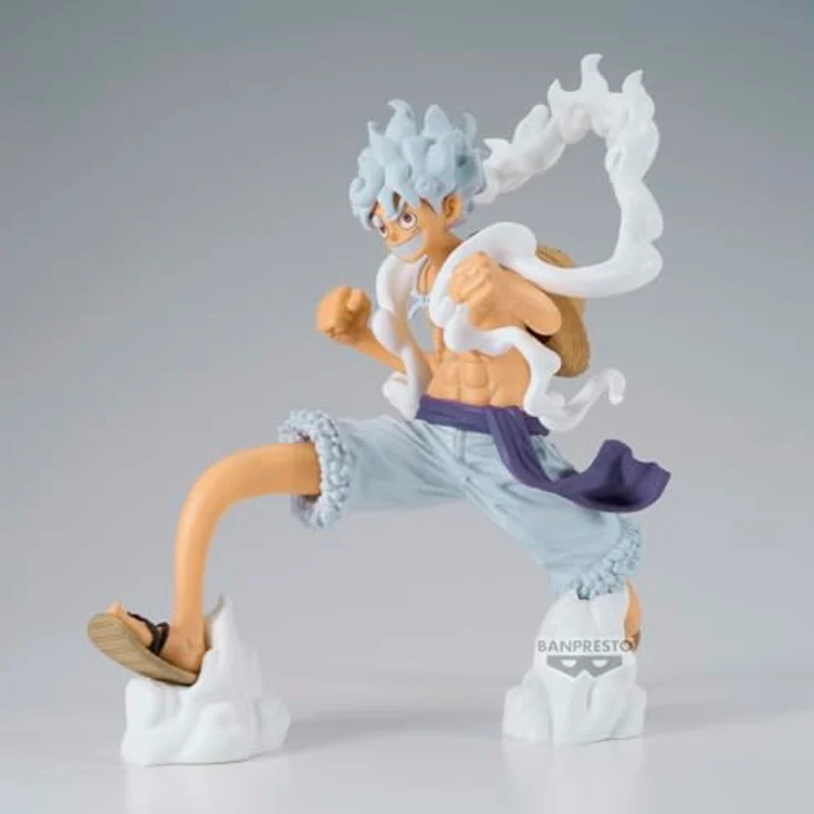Banpresto One Piece Grandista Monkey D. Luffy Gear 5 Figur, 21 cm PVC-Statikfigur in limitierter Auflage – Bild 5