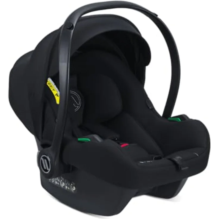 Avionaut Cosmo Smart Babyschale inkl. IQ Orbit Base, optimaler Schutz und Komfort, schwarz – Bild 2