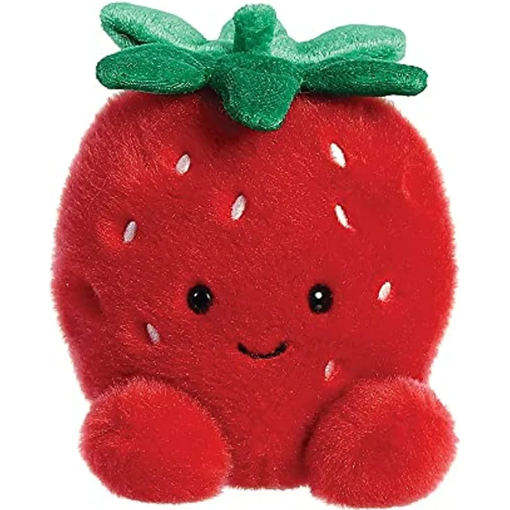 Aurora, 33573, Palm Pals Juicy Erdbeere 13cm, Plüschtier, Rot