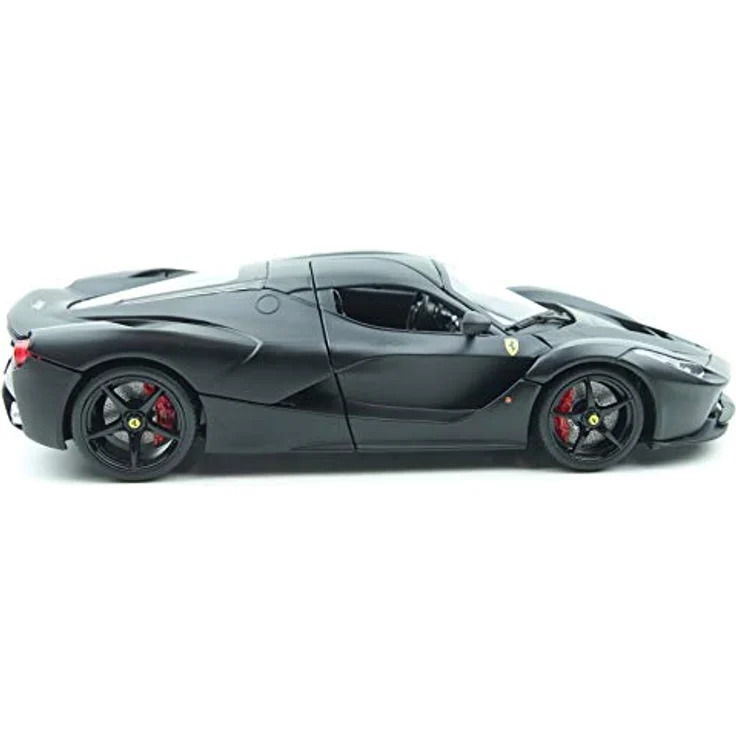 Bburago Ferrari LaFerrari, hochwertiges Modellfahrzeug aus Zinkguss mit funktionierenden Türen und Hauben in Geschenkbox – Bild 9