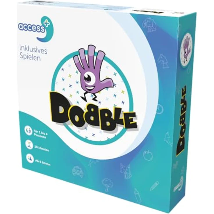 Zygomatic ACCESS+, Dobble Access+, Familienspiel, Kartenspiel, 1-4 Spieler, Ab 6+ Jahren, 10 Minuten, Deutsch – Bild 3