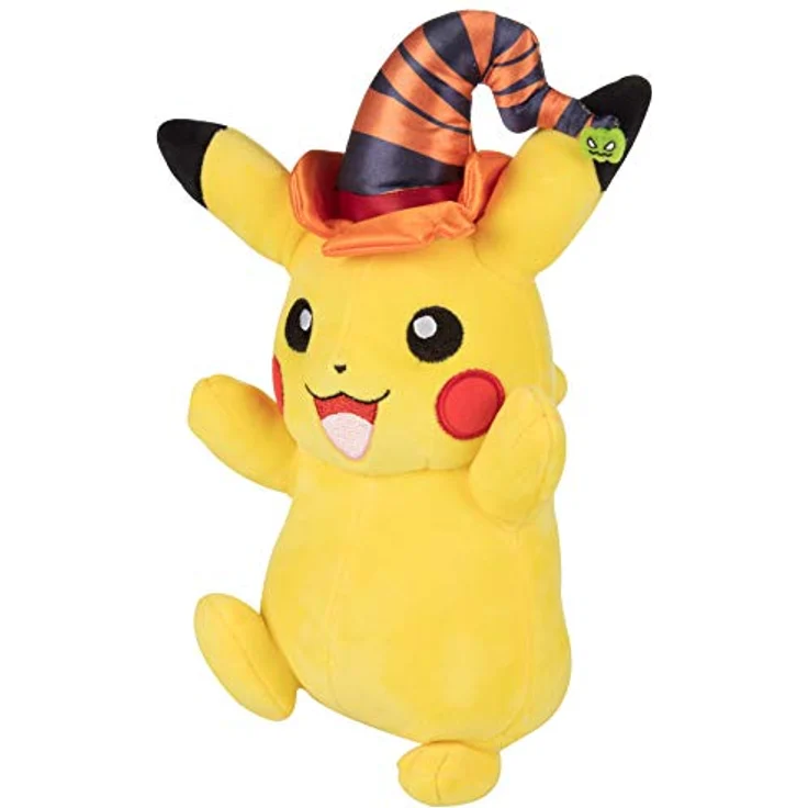 Boti Pokémon Halloween Pikachu Plüschfigur, 20 cm, Kuscheltier – Bild 3