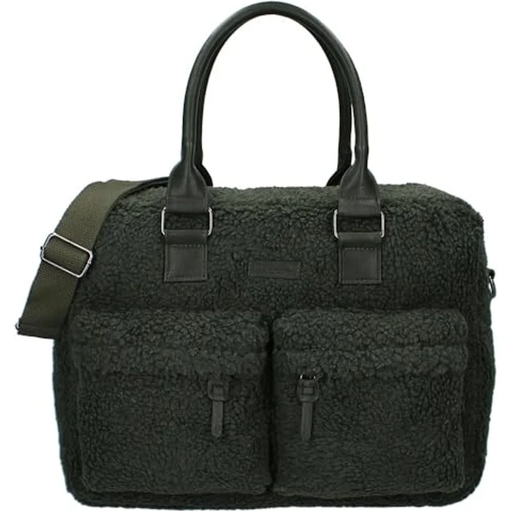 Vadobag Wickeltasche Care Vienna Hello Little One, 2-tlg. Set mit Wickelunterlage, geräumige Vordertaschen, verstellbarer Schultergurt, Aufhängevorrichtung für Kinderwagen – Bild 2
