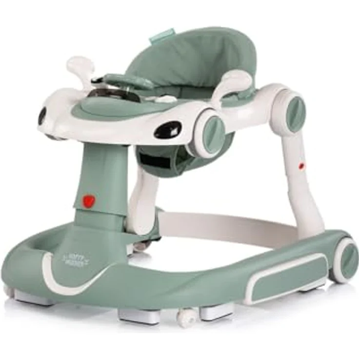 Chipolino Lauflernhilfe Happy Walker 5 in 1, Schaukelfunktion mit Musik und Lichtern, höhenverstellbar, grün – Bild 4