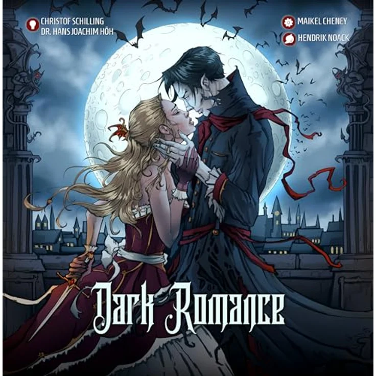 Funtails FUNTAILS: Dark Romance - Strategiespiel für 2 Personen, emotionale Deduktion in viktorianischer Welt, Spielzeit 15-45 Minuten, für Spieler ab 16 Jahren – Bild 2