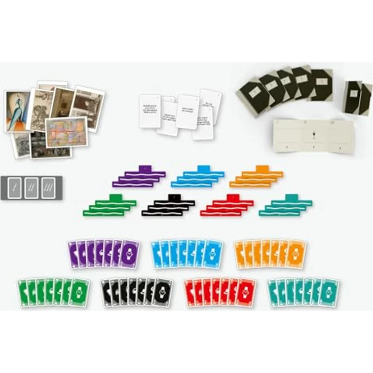Ars Edition Gallerista, Brettspiel für 3-7 Spieler, Familienspiele mit Kunstwerken auf Postkarten, ab 10 Jahren, 60 Minuten Spielzeit – Bild 5