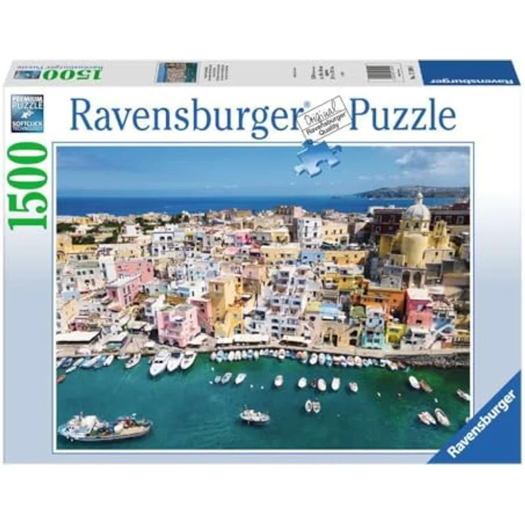 Ravensburger Puzzle 17599 - Ausblick auf Procida - 1500 Teile Puzzle für Erwachsene, bunte Landschaftsmotive – Bild 1