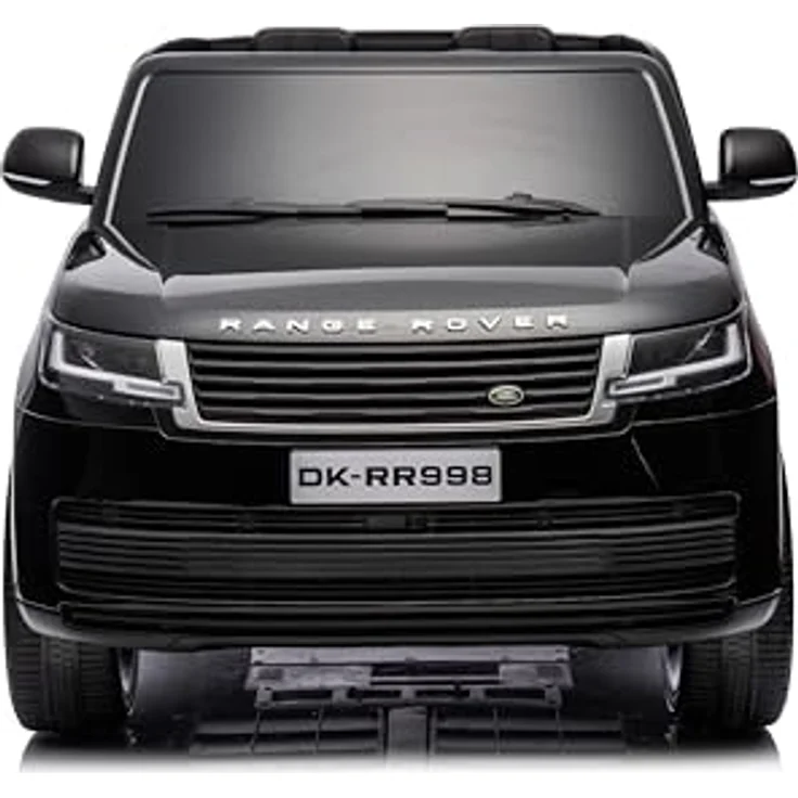 FINOOS Elektroauto Enfànt Range Rover, 12 V, 4 x Motor 12 V, 45 W, Kinderfahrzeug mit Fernbedienung, Bluetooth, Radio, USB, schwarz – Bild 2