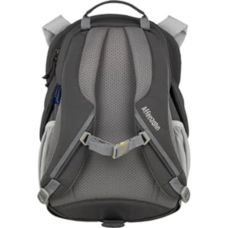 Affenzahn Grosser Freund Kindergartenrucksack 31 cm, grau, mit Trinkflaschenfach und Umweltzeichen Grünen Knopf – Bild 4