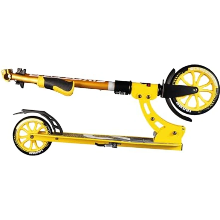 Authentic Sports Six Degrees Aluminium Scooter Junior 180 mm, Gelb – Bild 4