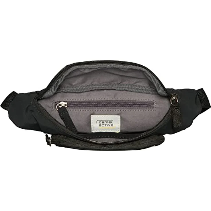 camel active bags City Herren Umhängetasche Crossbody Bag Klein Schwarz – Bild 5