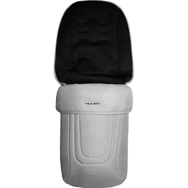 Muuvo Trick 2in1 Kombi Kinderwagen SET, flach zusammenklappbar, mit 3D-Airflow-Belüftung und integriertem Moskitonetz, Steel Grey – Bild 6