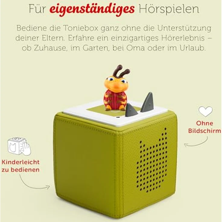 tonies Hörspielfigur JoNaLu - Lu kann nicht schlafen & eine weitere Geschichte, Mäuse Jo und Naya, inklusive Lieder, Reime und Tänze – Bild 2