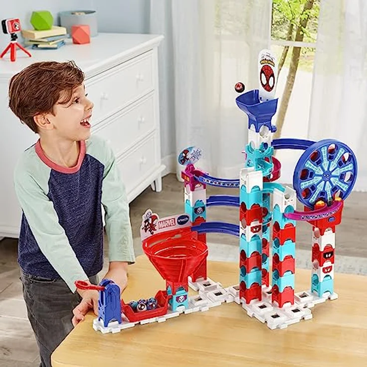 Vtech 80-561704 Marble Rush-Spidey Super Spin Challenge SP300 E – Bild 5