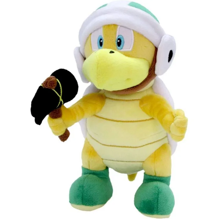 Together+ Plüschfigur Hammer Koopa, Nintendo-lizenzierte Kultfigur aus kuschelweichem Plüsch