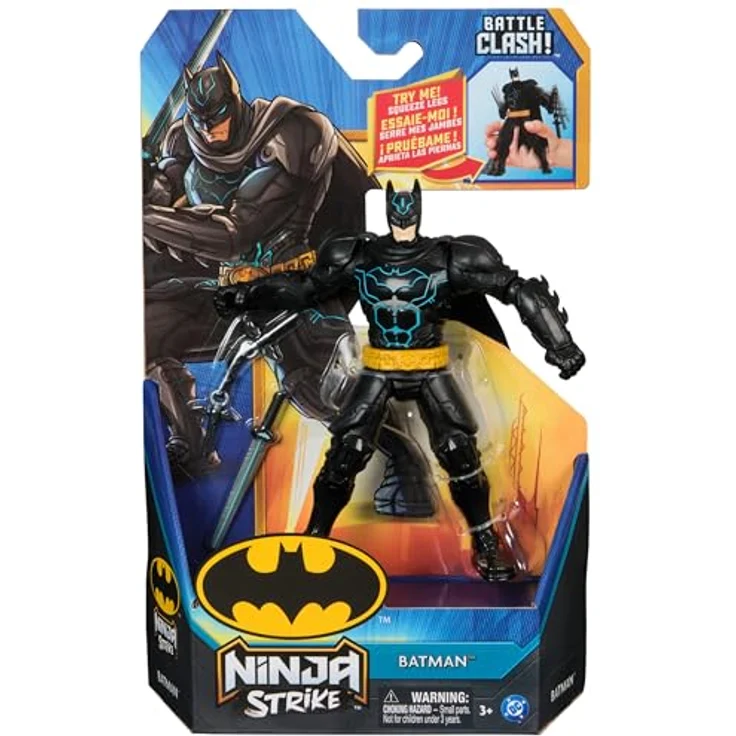 DC Comics Batman Ninja Action-Figur, 15cm mit Battle Moves und Zubehör, ab 4 Jahren – Bild 2