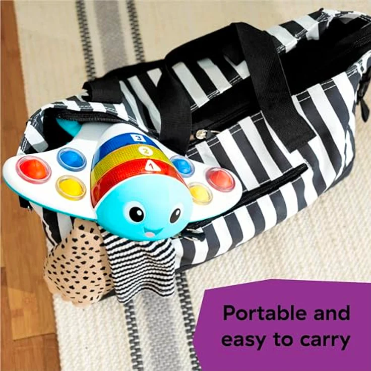 Baby Einstein, Ocean Explorers Pop and Explore Stingray Popper Spielzeug, ab 6 Monaten – Bild 8