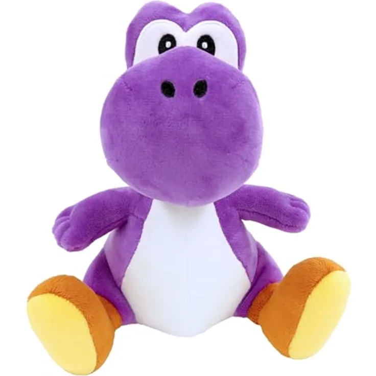 Together Plus Nintendo Super Mario Yoshi 20 cm Plüschtier, Violett, Offizielle Lizenz, Hochwertige Materialien, Ideales Geschenk