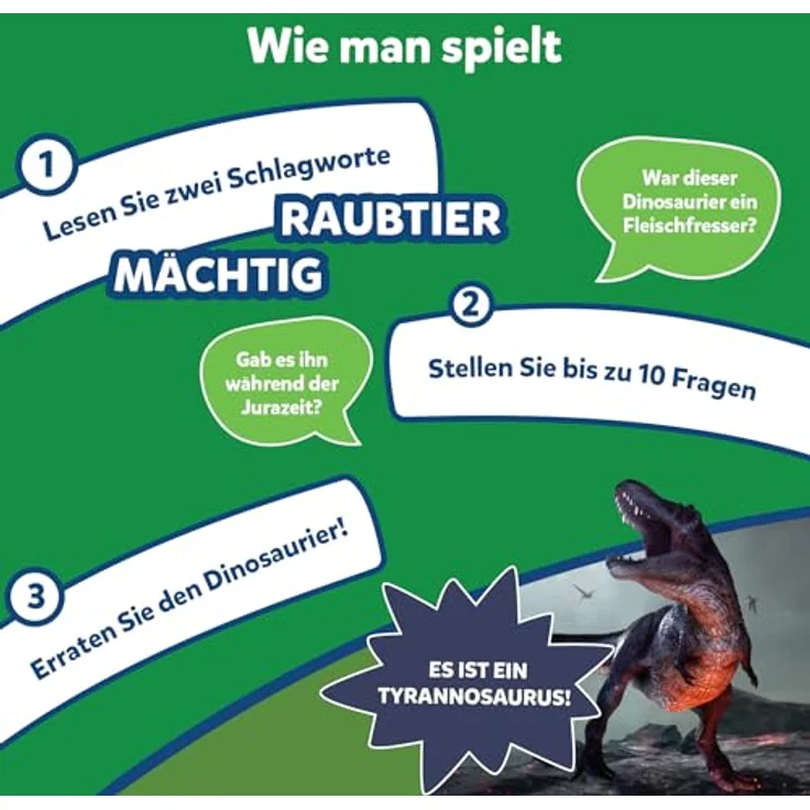 Skillmatics Kartenspiel: 10 Mal darfst du raten Tödliche Dinos | Geschenke für Kinder ab 8 Jahren | EIN schnelles Spiel mit klugen Fragen | Großer Spaß für unterwegs und Spieleabende mit der Familie – Bild 6