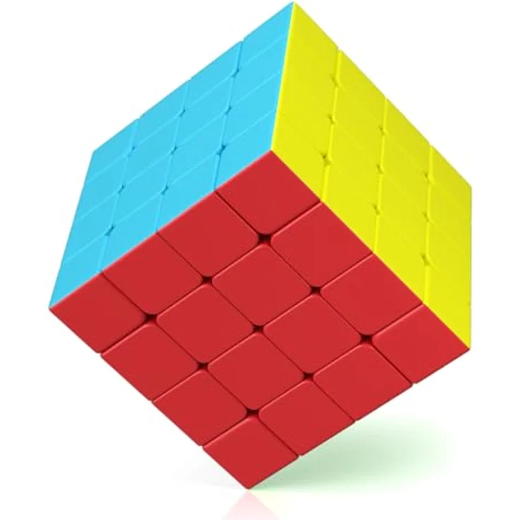 ROXENDA 4x4 Zauberwürfel, Speed Cube Stickerless - Professional & Solides & Langlebiges, Dreht Sich Schneller als das Original (4x4x4) – Bild 2