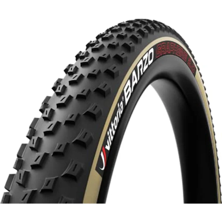 Vittoria Unisex – Erwachsene Barzo Sieg, Schwarz, 29x2.1 - Aggressive Lauffläche von XC, Geschnitzte Lauffläche für hervorragenden Grip – Bild 1