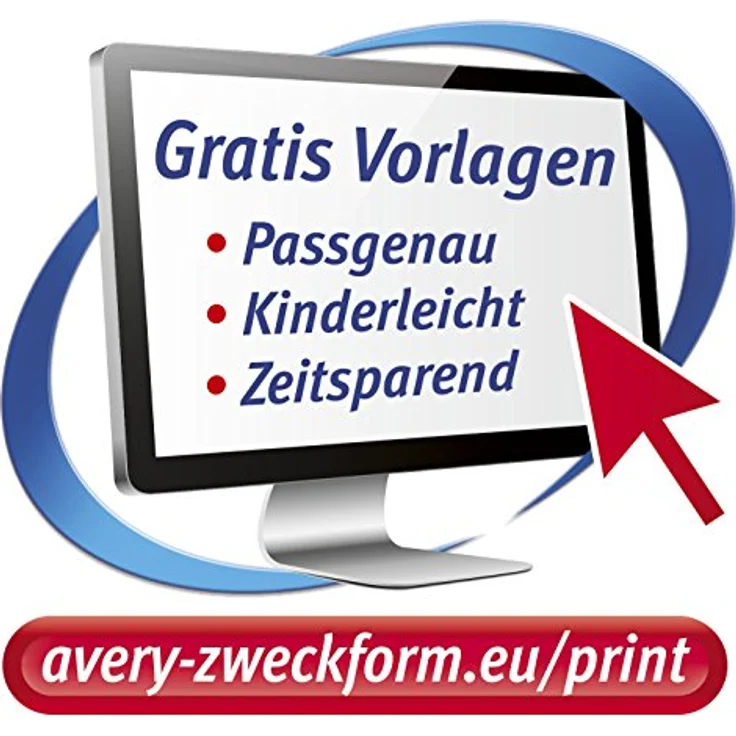 AVERY Zweckform MD4001 Flaschenetiketten (120x90 mm auf DIN A4, selbstklebend, bedruckbare Flaschenaufkleber für Glasflächen, Inkjet-/Tintenstrahldrucker) 20 Etiketten für Flaschen auf 5 Blatt weiß – Bild 5