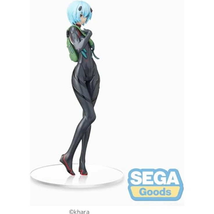 SEGA Evangelion Thirce Upon a Time: Rei Ayanami SPM Figur, Anime Import, schwarzer Plugsuit, 22,2 cm hoch – Bild 5