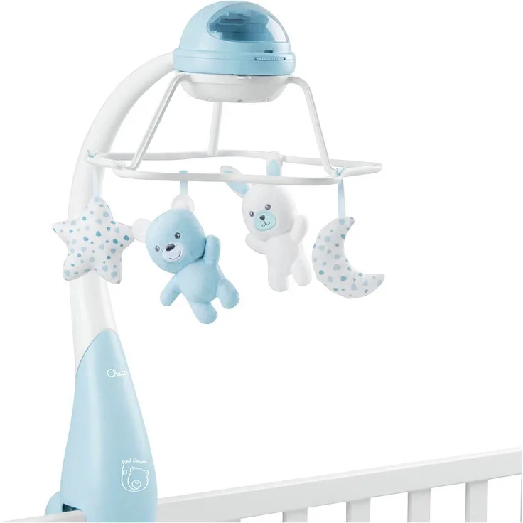 Chicco Mobile 3in1, blau, mit Regenbogenprojektion