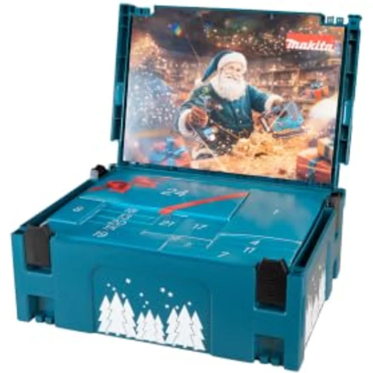 Makita P-84888 Adventskalender 2026 im MAKPAC, mit exklusiven Fanartikeln und praktischen Handwerkzeugen für Heimwerker – Bild 2