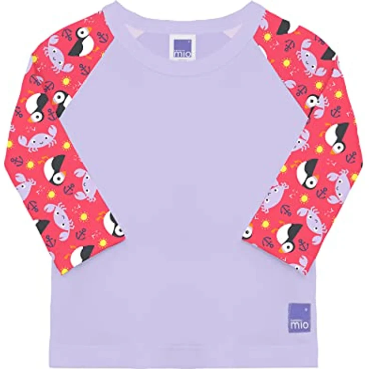 Bambino Mio, schützendes Schwimmshirt für Babys und Kleinkinder, Langarmshirt mit Sonnenschutz, LSF 40+, Schön, L (1-2 Jahre) – Bild 1