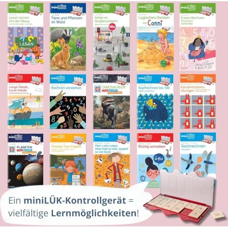 miniLÜK Kontrollgerät Pink – Bild 4