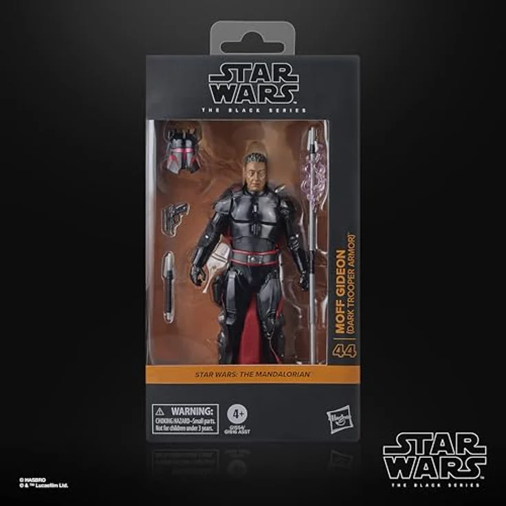 Star Wars The Black Series Moff Gideon, Premium Action-Figur (Dunkeltruppler Rüstung, 15 cm) mit dynamischer Beweglichkeit und Zubehör – Bild 2