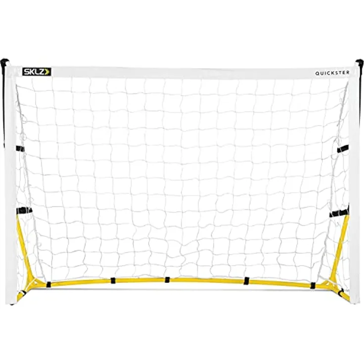 SKLZ Quickster Fußballtor, Unisex, SC-QSG064-002-01, schwarz/gelb, 6' x 4'