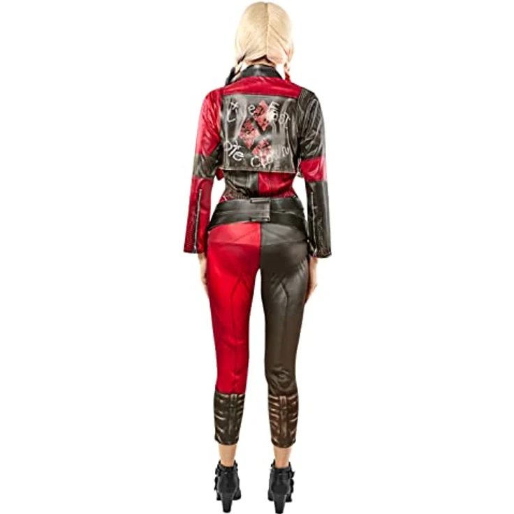 Metamorph Kostüm Harley Quinn, The Suicide Squad Anzug Größe L mit Gürtel – Bild 4
