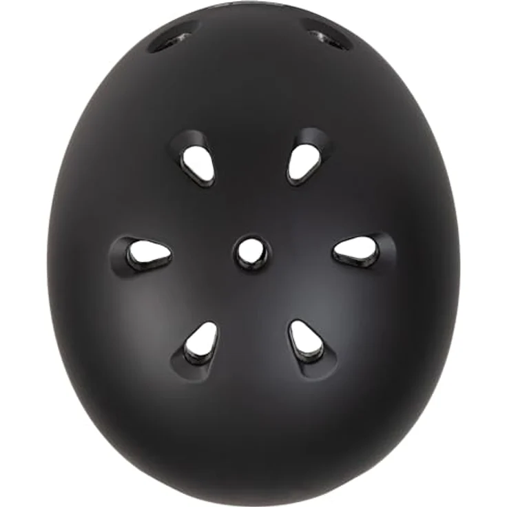 Powerslide Helm Urban Black Matt, Leichter Helm für Herren und Damen, für Inline Skates, Fahrrad, Scooter in schwarz – Bild 5