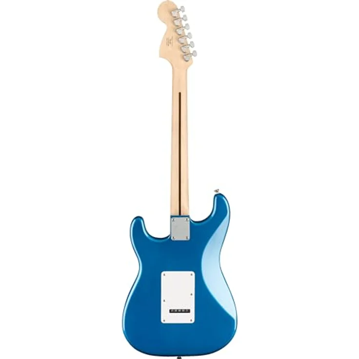 Fender Squier Affinity Series Stratocaster HSS Pack, E-Gitarren Set in Lake Placid Blue mit 15W Verstärker und Zubehör, Ahorn-Hals – Bild 5